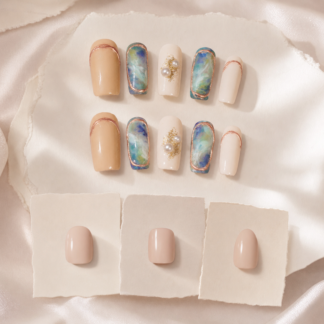press on nails for small nail beds with short rounded short square and short almond fit ideas
