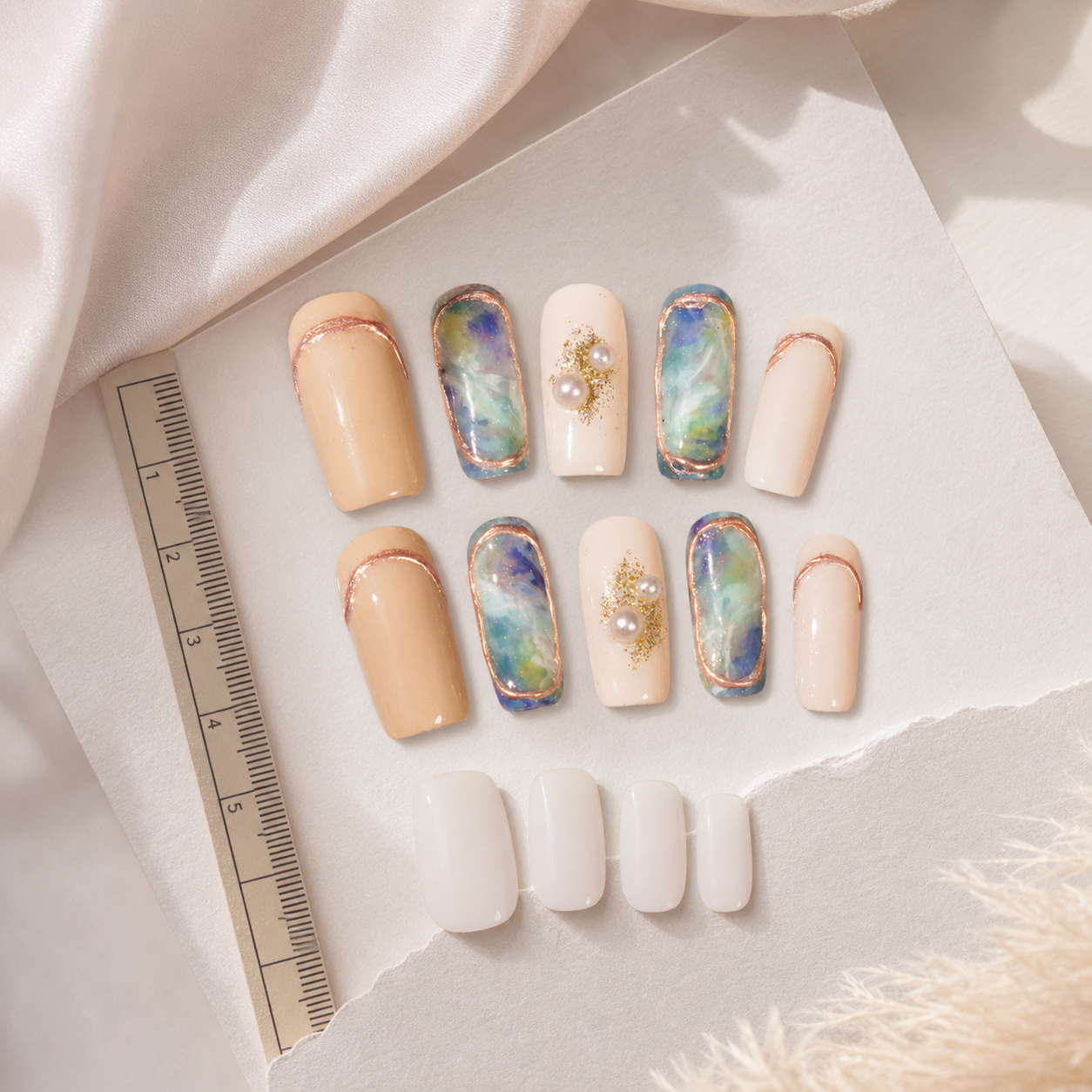 press on nails for small nail beds with width checks and sidewall fit cues